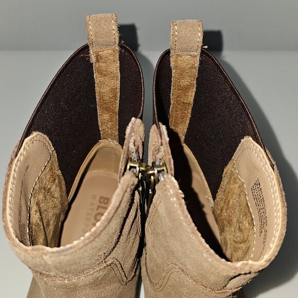 New Blondo Colbert Brown Ankle Boots - Picture 9 of 14